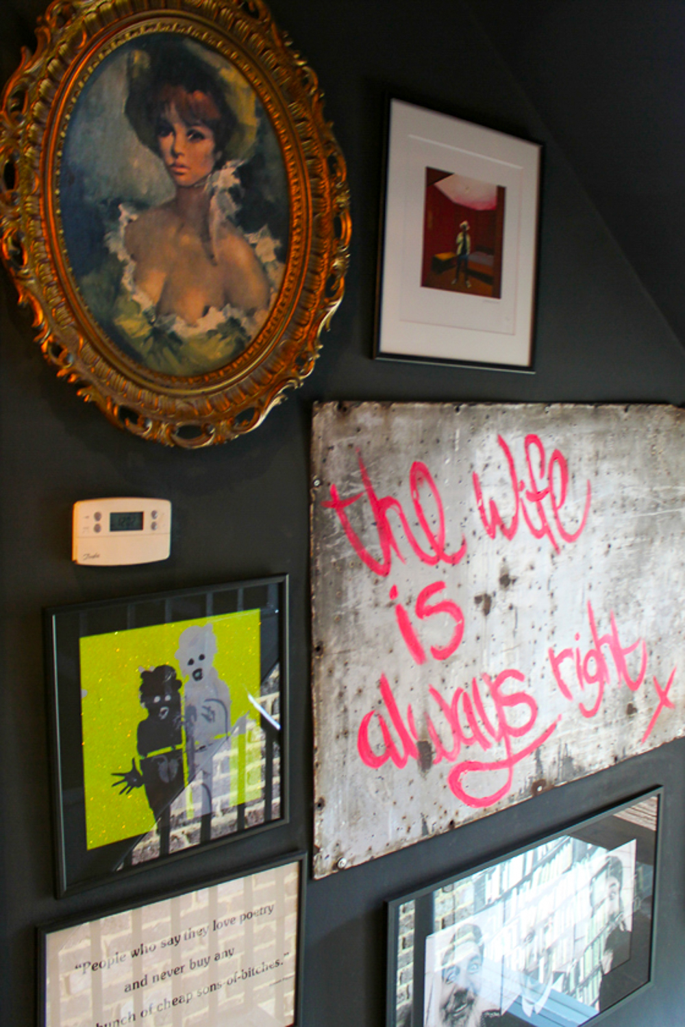 Abigail Ahern art wall